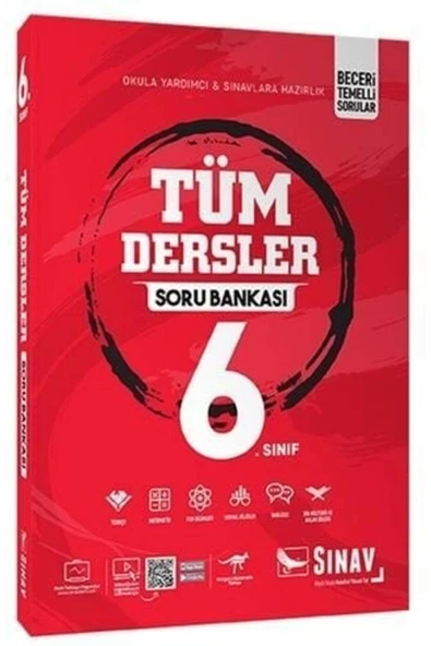 Sınav 6.Sınıf Tüm Dersler Soru Bankası