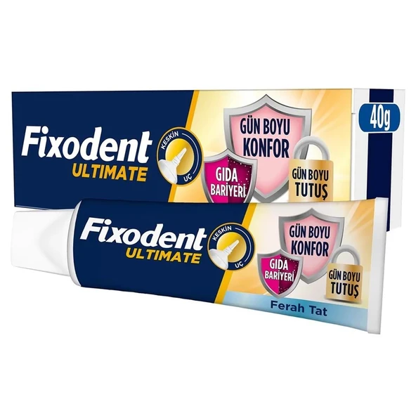 Fixodent Ultimate Ferah Tat 40 gr ürün görseli