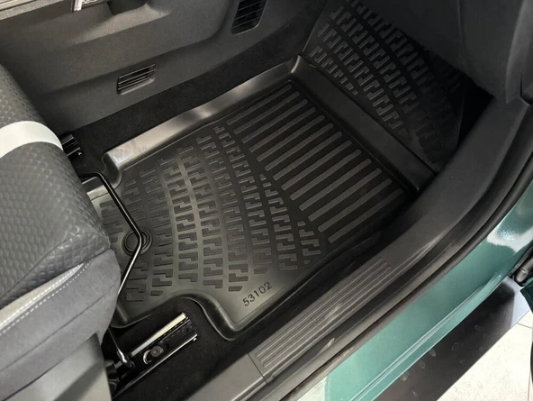 Rizline Opel Frontera Hybrit 3D Havuzlu Paspas ve Sabit Zemin  Bagaj Havuzu Set - Resim 3