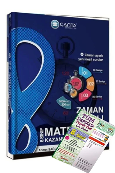 Çanta 8.Sınıf Matematik Kazanım Sıralı Soru Bankası