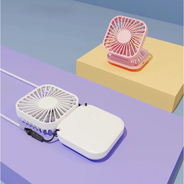 Periboia Taşınabilir Kompakt Masa Fanı - 3