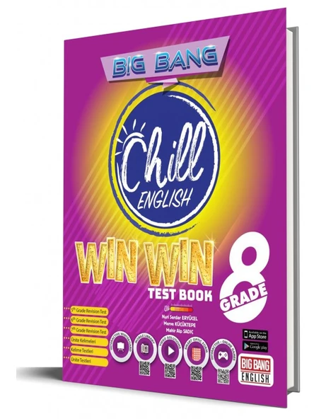 Kırmızı Beyaz 8. Sınıf Big Bang Win Win Chill English