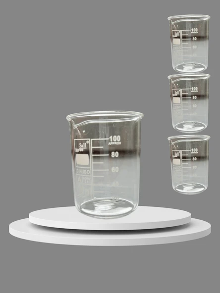 3 ADET BEHER 100 ML - 2