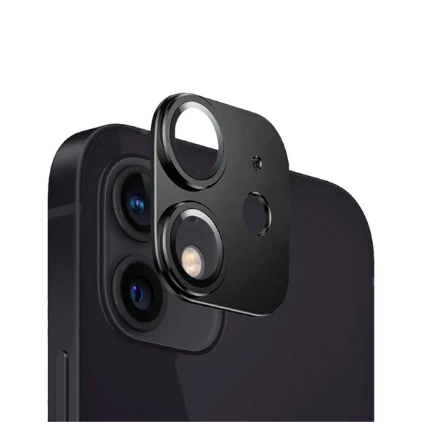 Apple iPhone 11 / iPhone 12 Mini Uyumlu Camera Lens Koruyucu