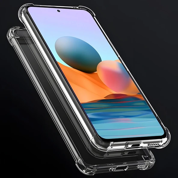 Xiaomi Redmi Note 10 Pro Kılıf Nitro Anti Shock Silikon Kılıf - Resim 6