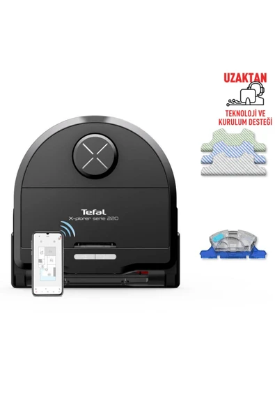 RG9475 X-Plorer Serie 220 Mop Özellikli Akıllı Robot Süpürge