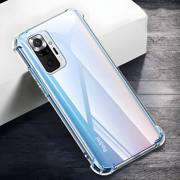 Xiaomi Redmi Note 10 Pro Kılıf Nitro Anti Shock Silikon Kılıf - Resim 3