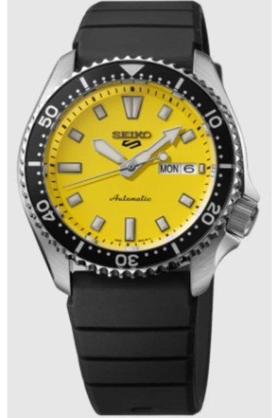 Seiko5 Sports Skx Redux - Ki-İro Yellow Srpl87K1 Otomatik Erkek Kol Saati ürün görseli 1