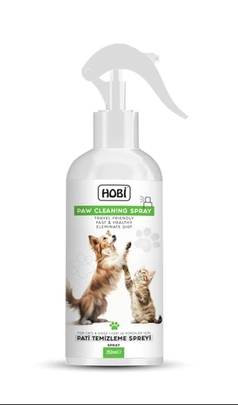 Hobi Paw Cleaning Sprey - Pati Temizleme Spreyi | 250ml | Hijyenik ve Pratik