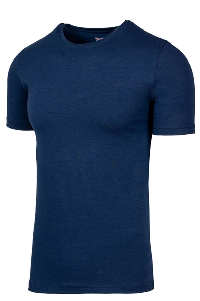 Bsm Erkek Likralı Kısa Kol 0 Yaka T-shirt 55003 ürün görseli 1