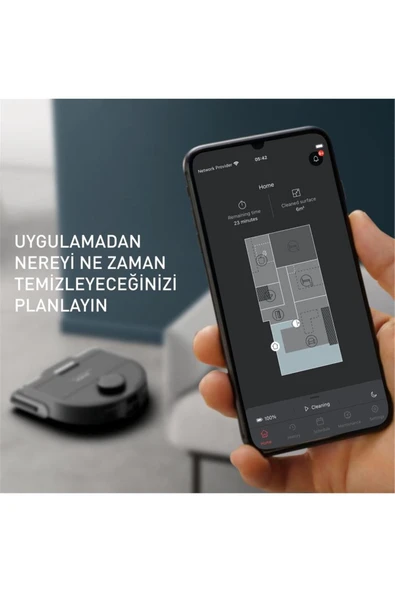 RG9475 X-Plorer Serie 220 Mop Özellikli Akıllı Robot Süpürge - 8