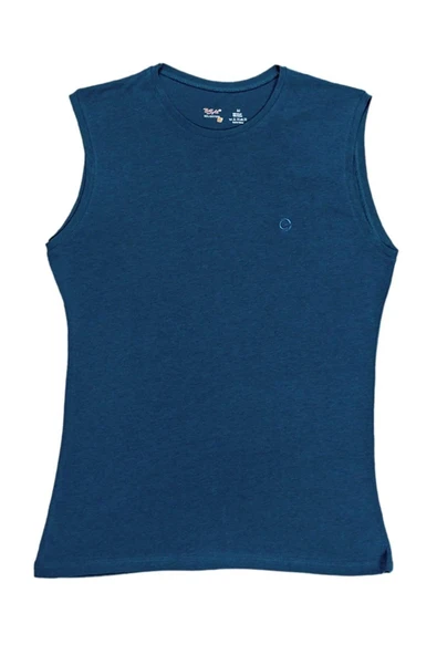 Bsm Erkek Serinleten Modal Dip Kol T-shirt 55403 - Resim 5