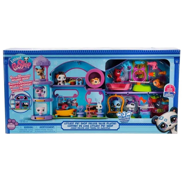 5967 SUN-Littlest Pet Shop Minişler Delüks Oyun Seti - 7