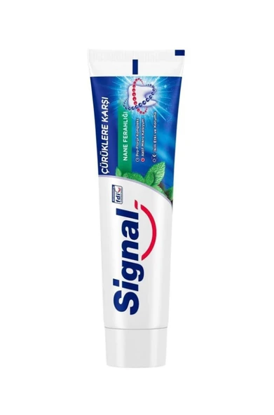 Signal Çürüklere Karşı Nane Ferahlığı Diş Macunu 100 ml