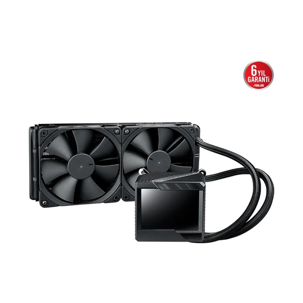 Asus ROG RYUJIN II 240 OLED AURA SYNC RGB 2X NOCTUA IPPC 2 PWM 120MM FAN SIVI CPU SOĞUTUCUSU V2 - 4