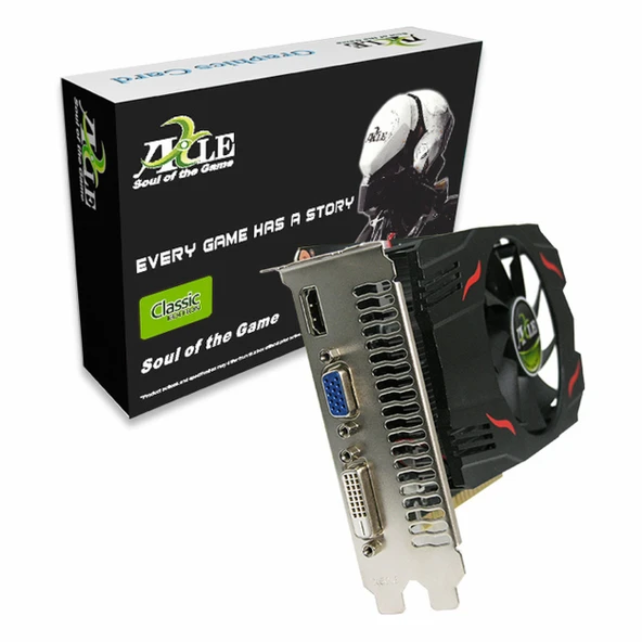 Axle GeForce GT 740 4GB GDDR5 128Bit DVI/VGA/HDMI Ekran Kartı