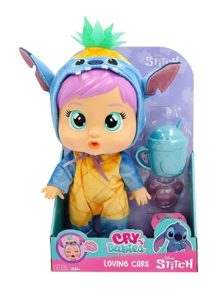 Cry Babies Love And Care Stitch Kostümlü Bebek Henüz-CYB70000