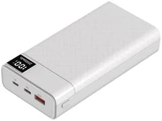 Senon Zore B-12 QC 3.0 Hızlı Şarj Özellikli 22.5W Led Göstergeli Powerbank 20.000 mAh Taşınabilir Şarj Cihazı Beyaz ürün görseli