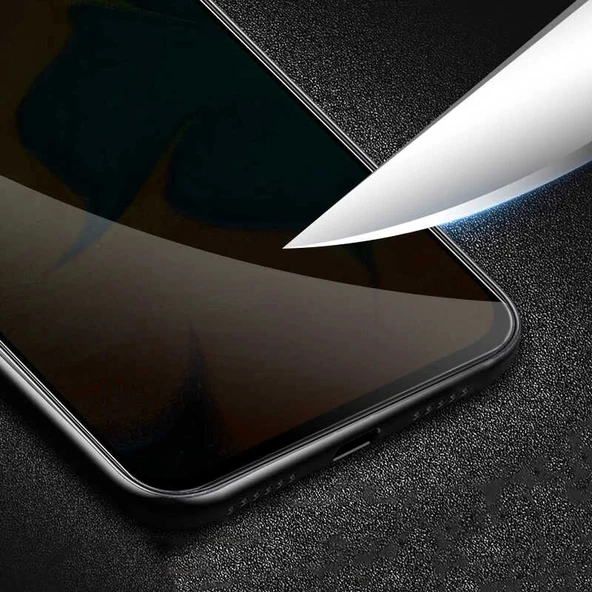 Xiaomi Poco M5S Hayalet Ekran Koruyucu Davin Privacy Seramik Ekran Filmi - 5