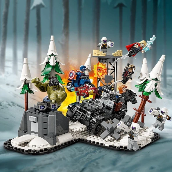 LEGO 76291 Marvel Avengers Assemble: Ultron Çağı 76291 - Resim 4