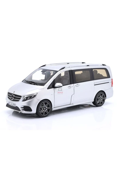Mercedes-Benz V class AMG-Line minibus 1/18 Beyaz - 5