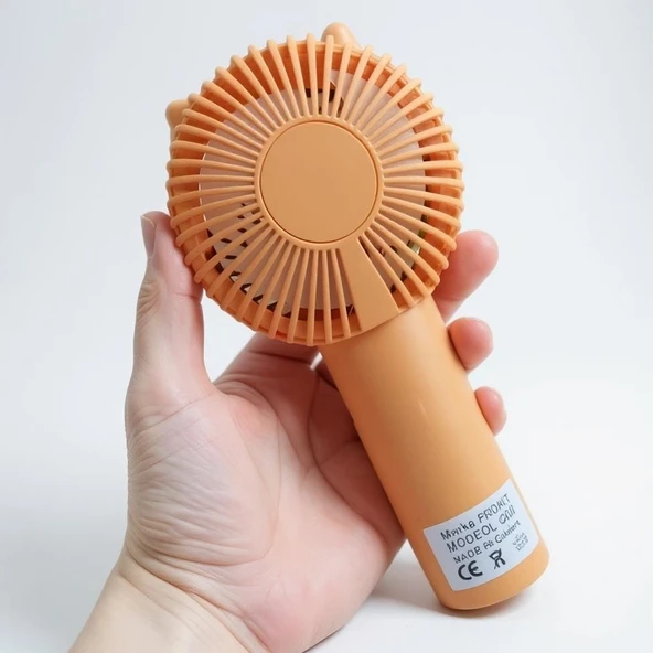 Summer USB Şarjlı El Fanı I Taşınabilir Mini Fan I Yaz Serinleticisi I Vantilatör I Telefon Stantlı - 2
