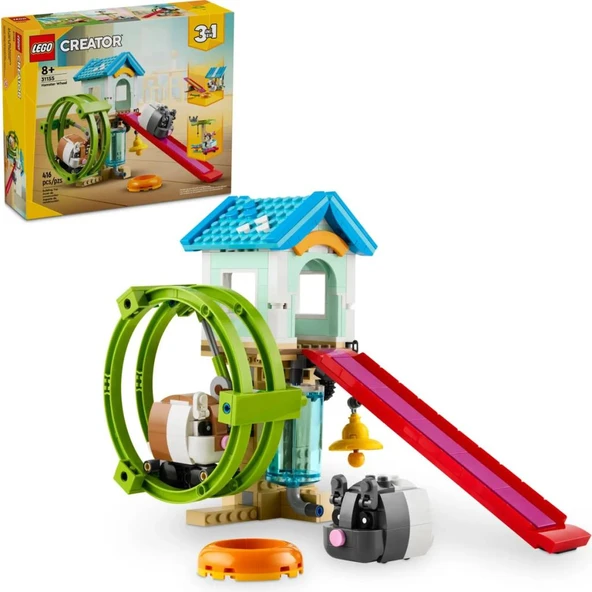 LEGO 31155 Creator 3 In 1 - Hamster Çarkı (416 Parça)