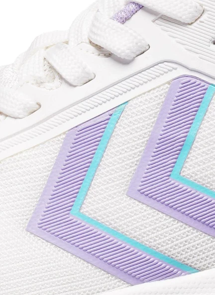 hummel Haze Beyaz & Mor Kadın Yürüyüş & Koşu Ayakkabısı - 6