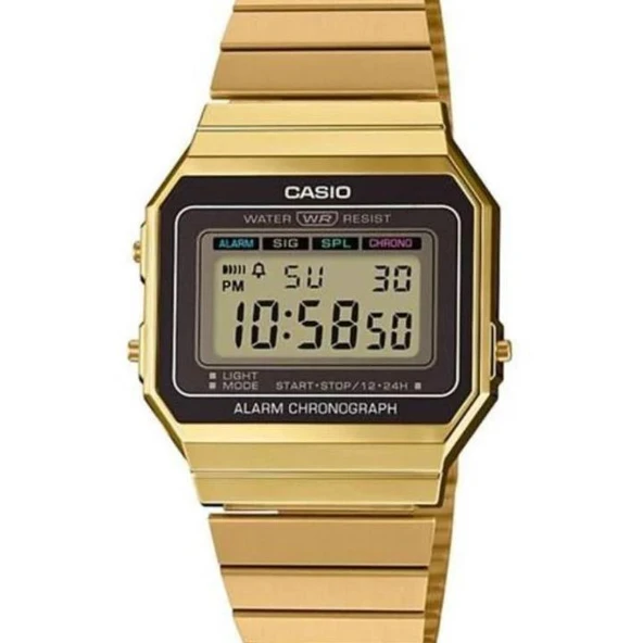 Casio Standart A700WG-9ADF Altın Unisex Kol Saati ürün görseli