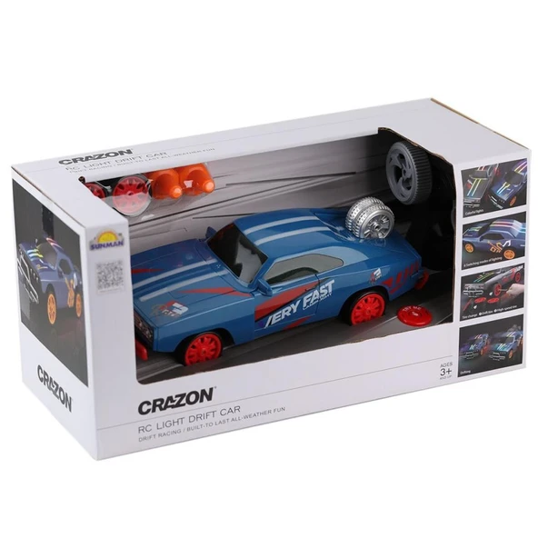 Nessiworld 5016 SUN-YFN-CRN-RC ARABA DRİFT FF YEDEK TEKERLEK KUKALI IŞIKLI 7 4V USB 2A - 2