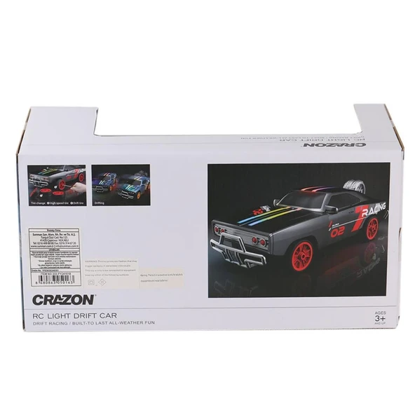 Nessiworld 5016 SUN-YFN-CRN-RC ARABA DRİFT FF YEDEK TEKERLEK KUKALI IŞIKLI 7 4V USB 2A - 1