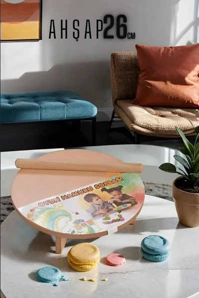 Zhlhome Çocuk 26Cm Hamur Açma Masası