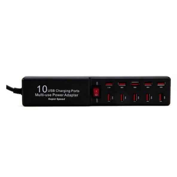 10 Portlu USB Şarj Adaptörü - 2