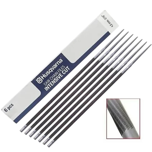 HUSQVARNA 3/16 - 4.8 mm MOTOR EĞESİ 6'LI PAKET