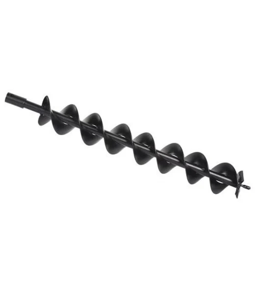 Toprak Burgu Makinası Bıçağı Çift Helezon 150 mm