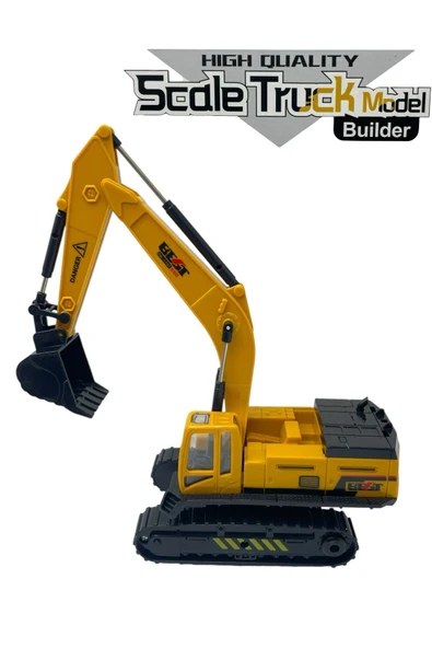 İnşaat Araçları İş Makinaları 8 Li Süper  Set Oyuncak-Kolekasiyon - 4