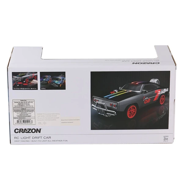 5016 Sun-yfn-crn-rc Araba Drift Ff Yedek Tekerlek Kukalı Işıklı 7 4v Usb 2a - 2