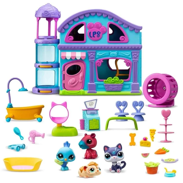 5967 Sun-littlest Pet Shop Minişler Delüks Oyun Seti - 2