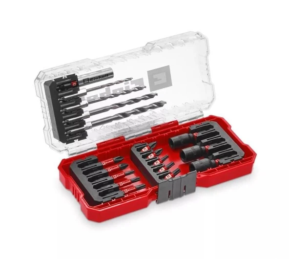 Einhell Matkap Ucu Vidalama Seti 18 Parça ürün görseli 1