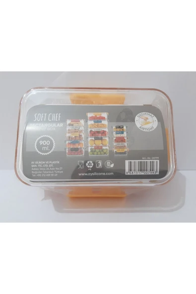 Renkli Çiçekler Gıda Saklama Kabı 900ml Kapaklı Sızdırmaz Gıda Kabı Ev Ofis Piknik İçin - 5
