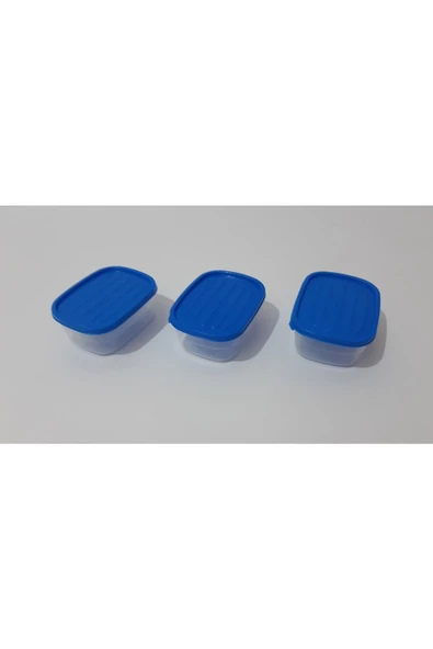 Renkli Çiçekler 3 Adet Mini Beslenme Kutusu Okul Için Beslenme Kabı - 7
