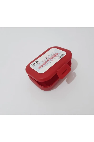 Renkli Çiçekler Kutu Sabunluk Kilitli Plastik Sabun Kutusu