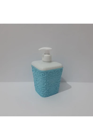 Renkli Çiçekler Sabunluk Plastik Sıvı Sabunluk 580 Ml - 2