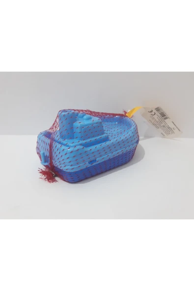 Renkli Çiçekler Plastik Mini Oyuncak Gemi - 2