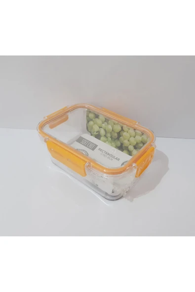 Renkli Çiçekler Gıda Saklama Kabı 900ml Kapaklı Sızdırmaz Gıda Kabı Ev Ofis Piknik İçin - 6