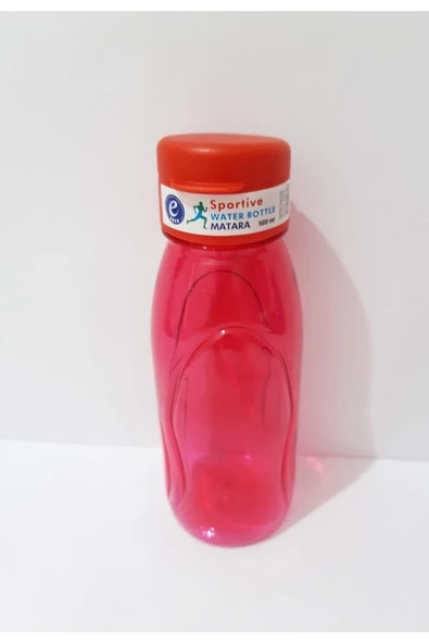 Renkli Çiçekler Suluk 500ml Su Matarası Matara - 7
