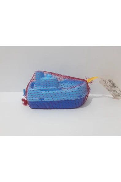 Renkli Çiçekler Plastik Mini Oyuncak Gemi - 5