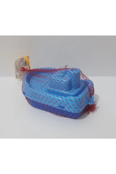 Renkli Çiçekler Plastik Mini Oyuncak Gemi - 4