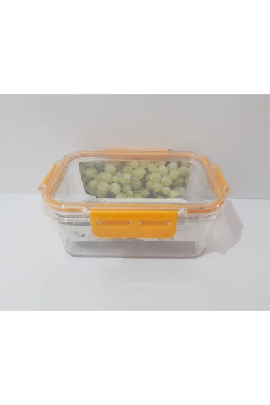 Renkli Çiçekler Gıda Saklama Kabı 900ml Kapaklı Sızdırmaz Gıda Kabı Ev Ofis Piknik İçin - 7