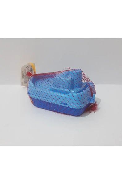 Renkli Çiçekler Plastik Mini Oyuncak Gemi - 6